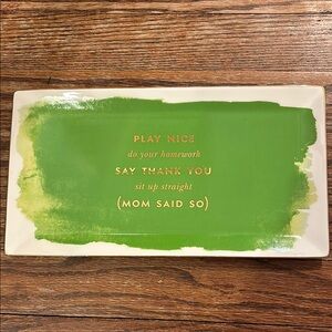 Kate Spade Lenox Posy Court Rectangular Tray